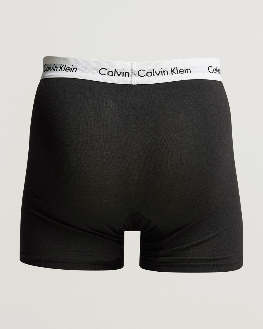 Herren | Unterhosen | Calvin Klein | Cotton Stretch 3-Pack Boxer Breif Black