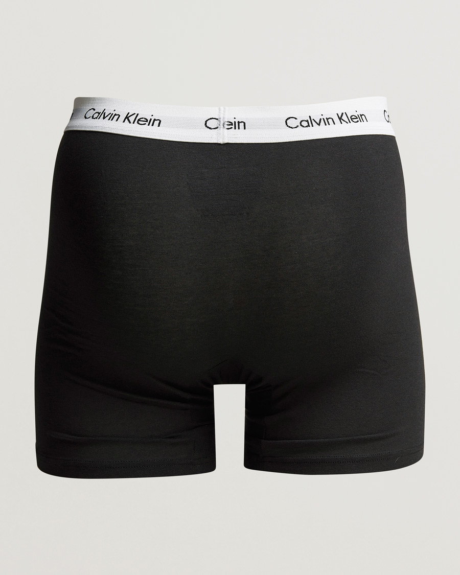 Herren | Trunks | Calvin Klein | Cotton Stretch 3-Pack Boxer Breif Black/Grey/White