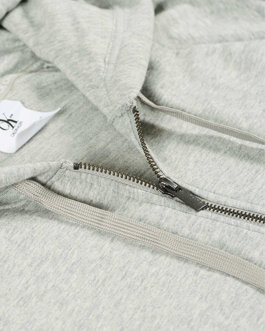 Herren | Pullover | Calvin Klein | CK One Lounge Full Zip Hoodie Grey Heather