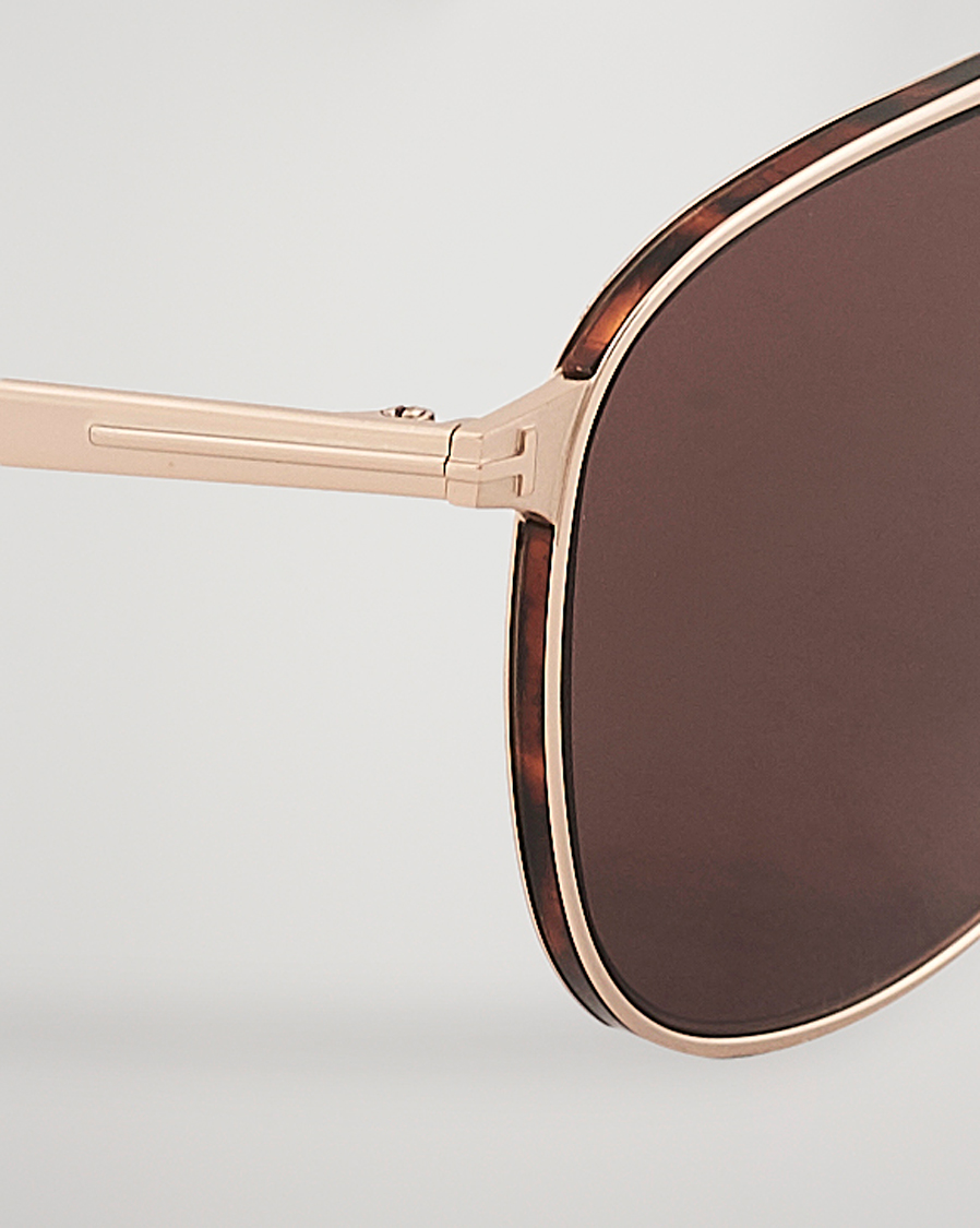 Herren | Tom Ford Jake Sunglasses Shiny Rose Gold/Brown | Tom Ford | Jake Sunglasses Shiny Rose Gold/Brown