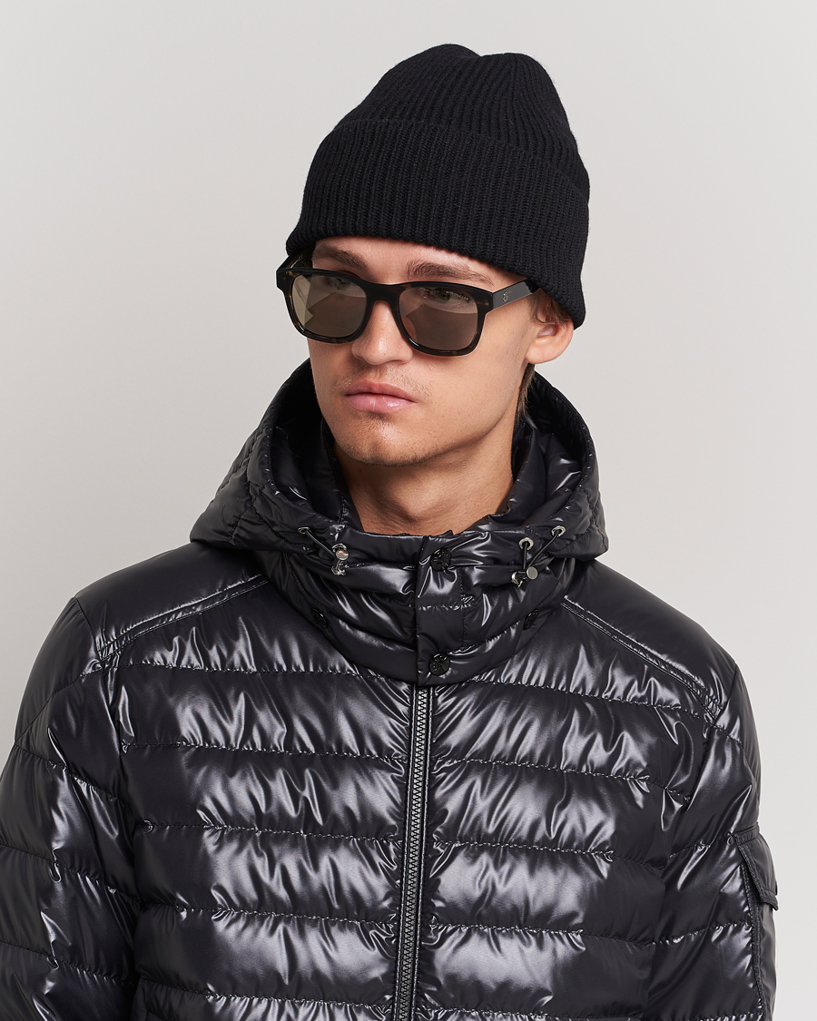 Herren | Moncler Lunettes ML0192 Sunglasses Shiny Dark Brown/Roviex Mirror | Moncler Lunettes | ML0192 Sunglasses Shiny Dark Brown/Roviex Mirror