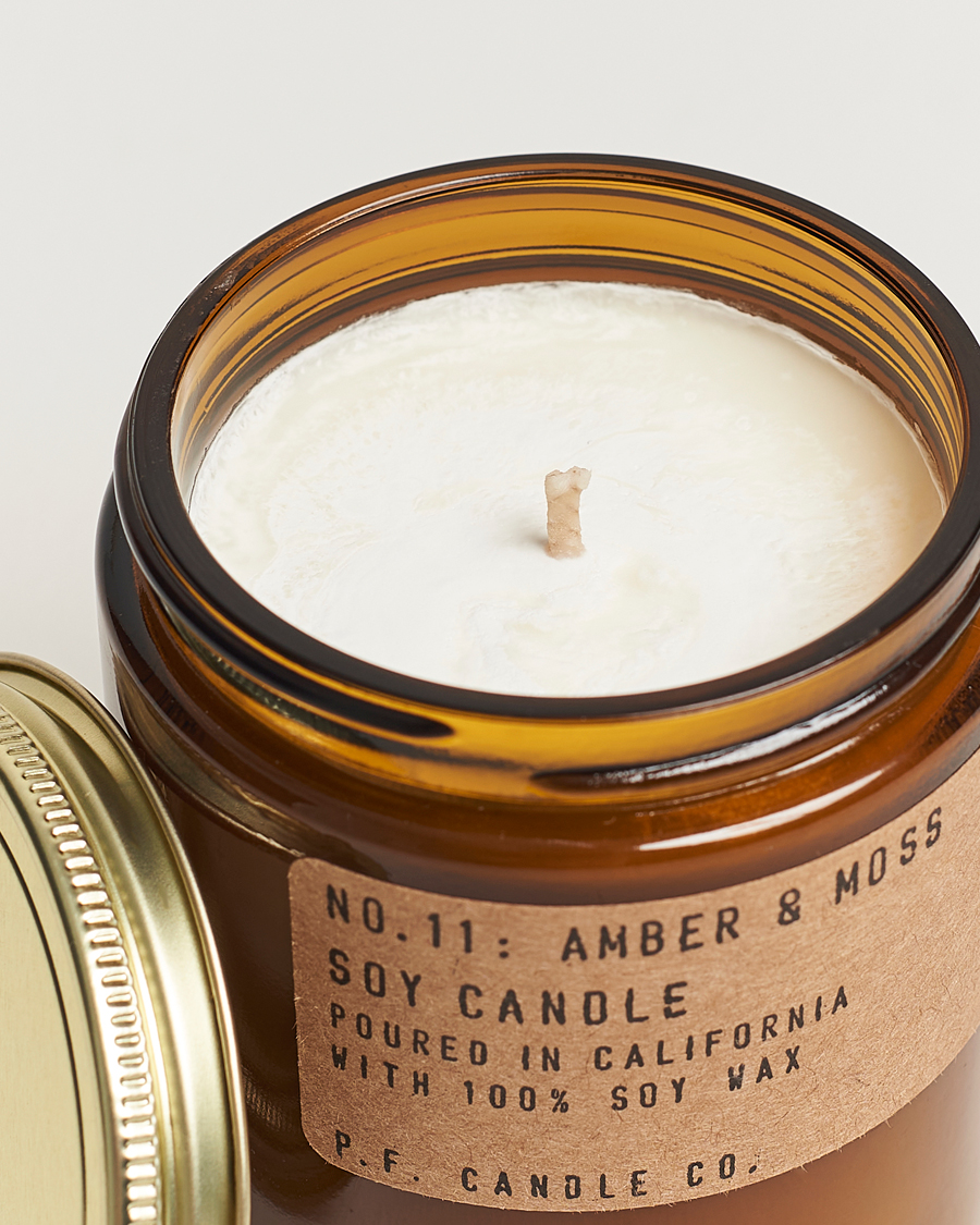 Herren | Duftkerzen | P.F. Candle Co. | Soy Candle No. 11 Amber & Moss 204g