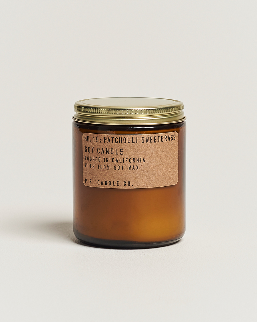 Herren | Duftkerzen | P.F. Candle Co. | Soy Candle No. 19 Patchouli Sweetgrass 204g