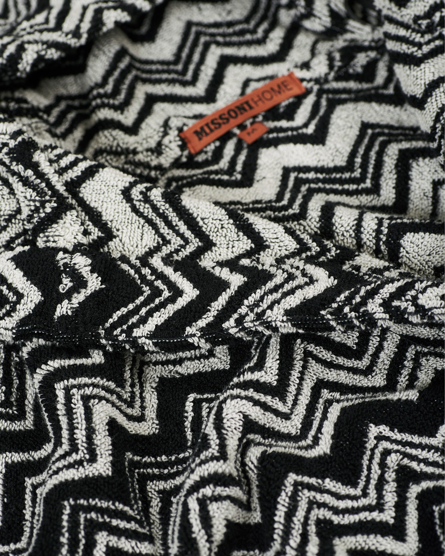 Herren | Schlafanzüge & Bademäntel | Missoni Home | Keith Bathrobe Black/White