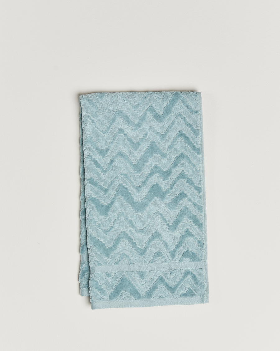 Herren | Missoni Home Rex Hand Towel 40x70cm Light Blue | Missoni Home | Rex Hand Towel 40x70cm Light Blue