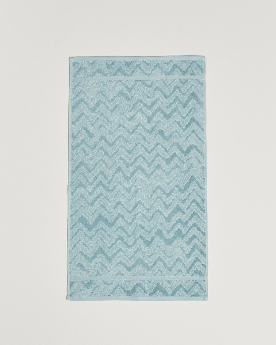 Herren | Handtücher | Missoni Home | Rex Hand Towel 40x70cm Light Blue