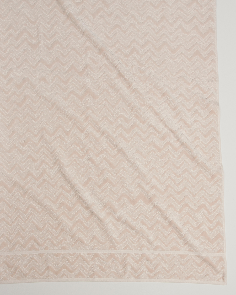 Herren | Missoni Home Rex Bath Sheet 100x150cm Cream | Missoni Home | Rex Bath Sheet 100x150cm Cream