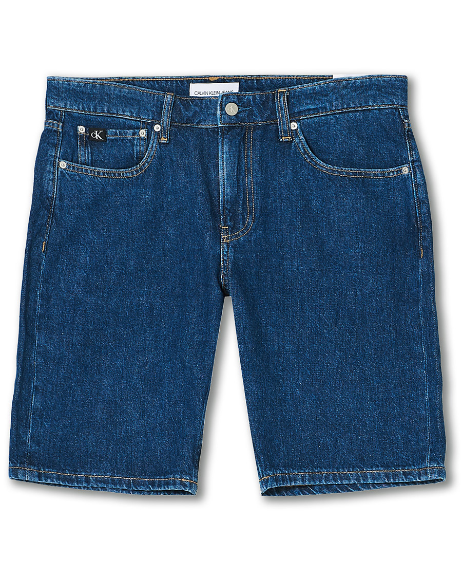 Herren | Shorts | Calvin Klein Jeans | Regular Denim Shorts Medium Blue