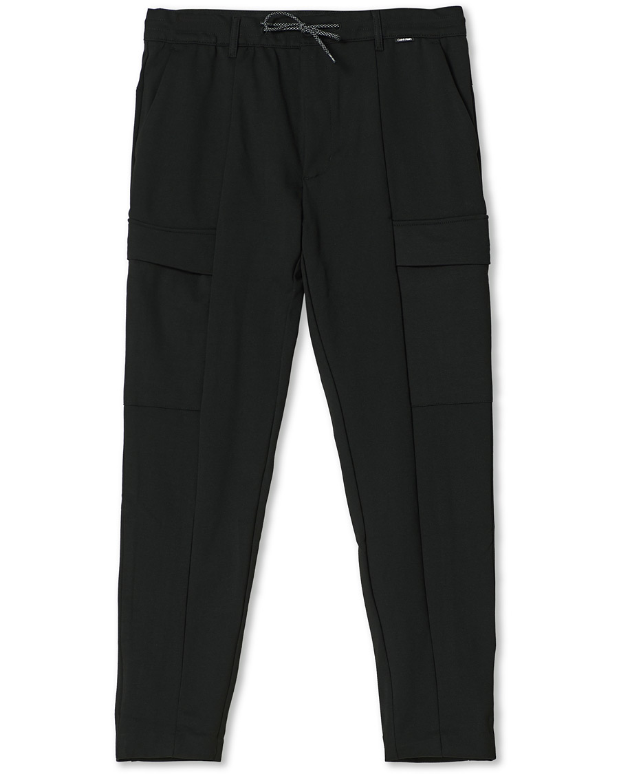 Herren | Hosen | Calvin Klein | Comfort Knit Cargo Pants Black