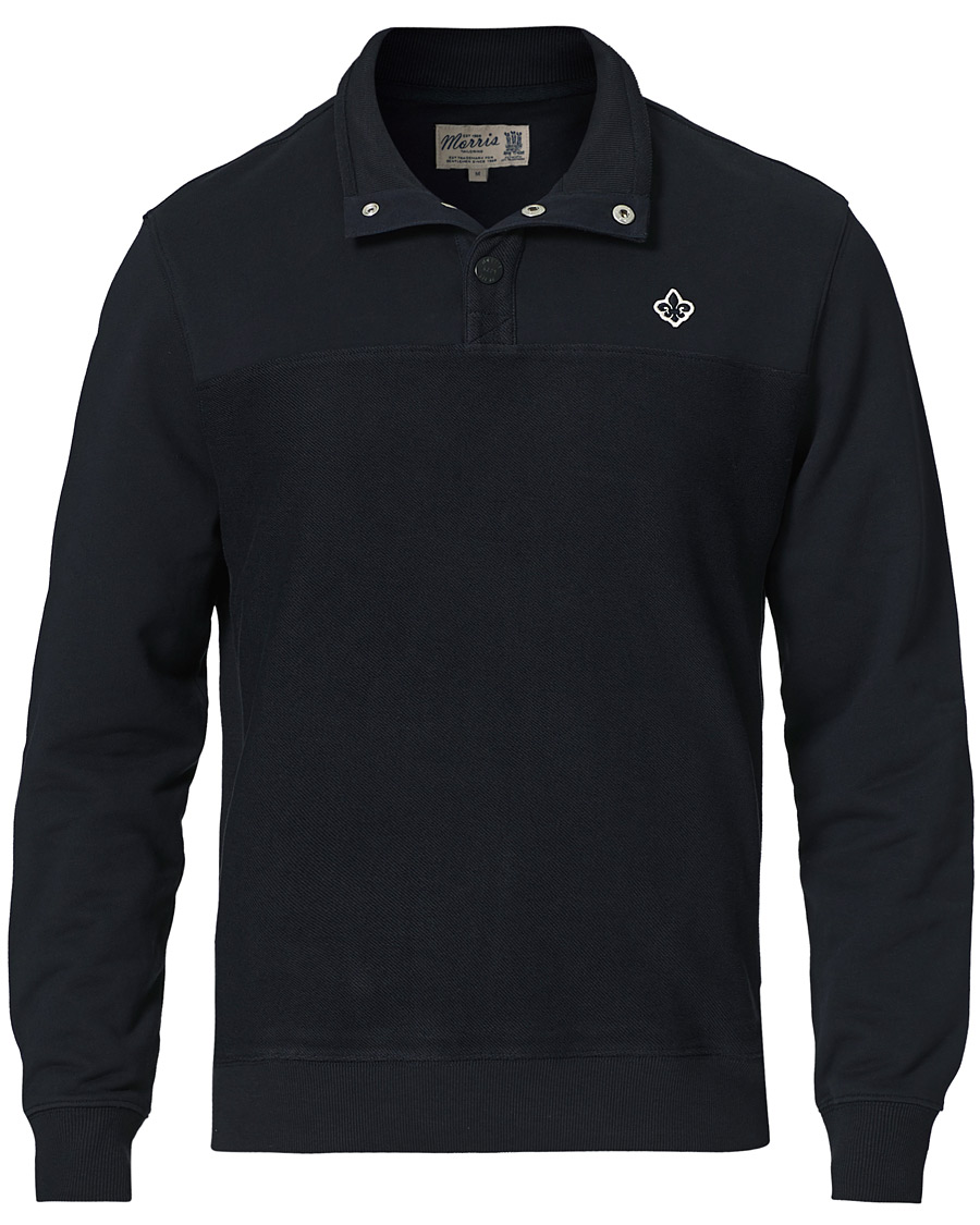 Herren | Pullover | Morris | Northclyff Rugger Sweatshirt Old Blue