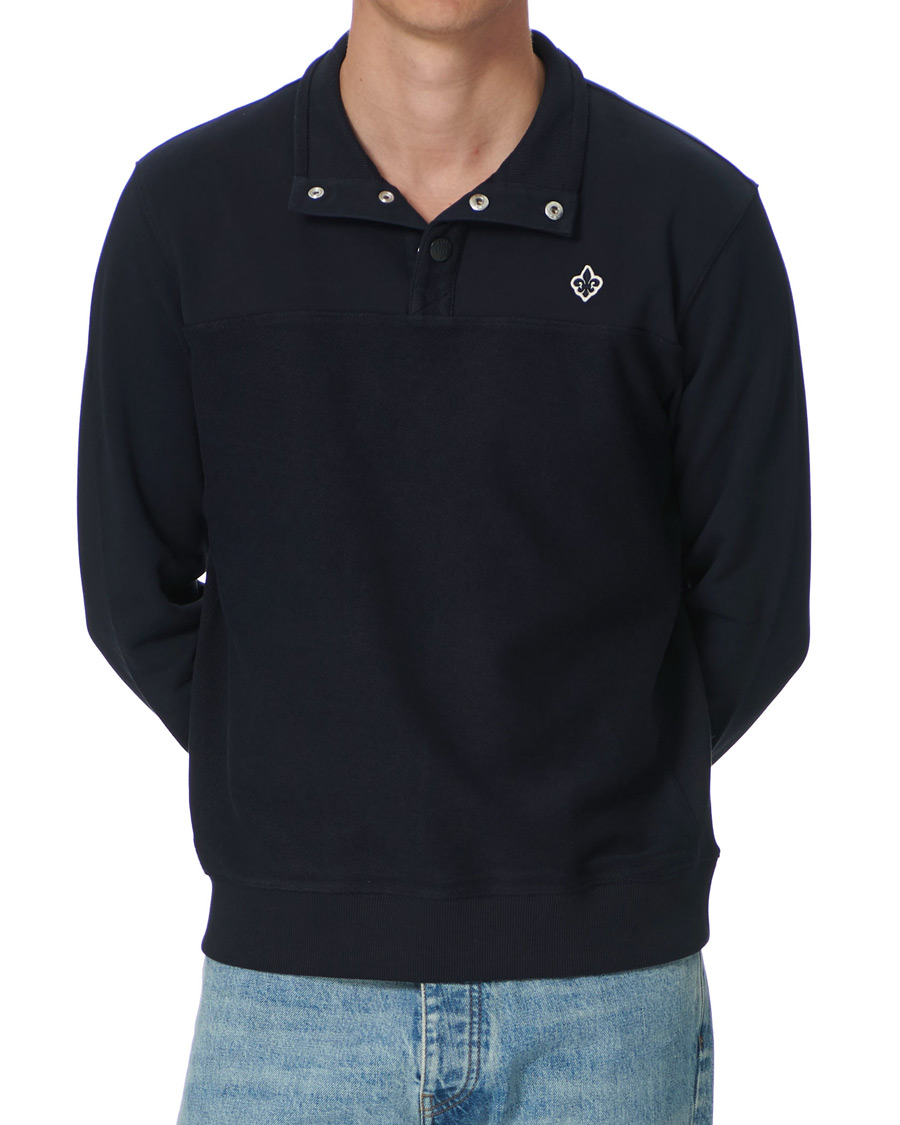 Herren | Pullover | Morris | Northclyff Rugger Sweatshirt Old Blue