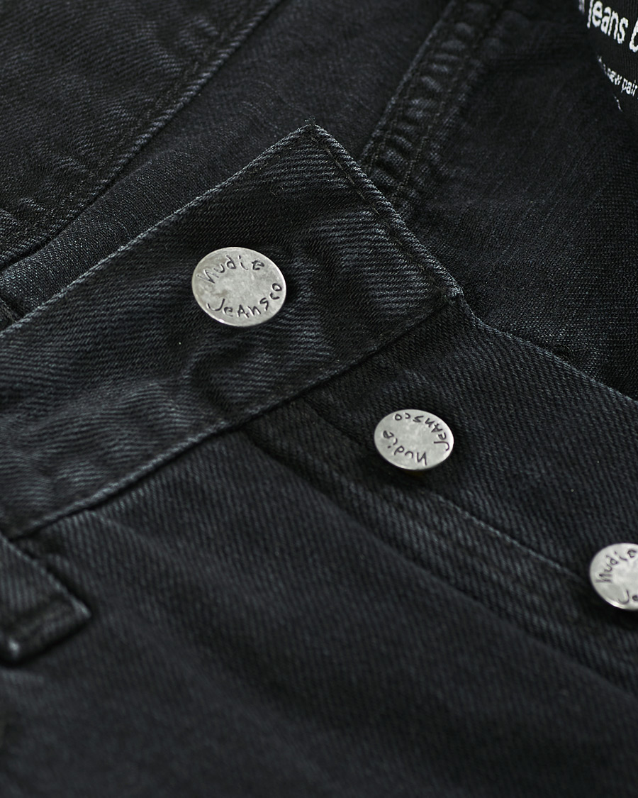 Herren | Shorts | Nudie Jeans | Josh Stretch Denim Shorts Black Water