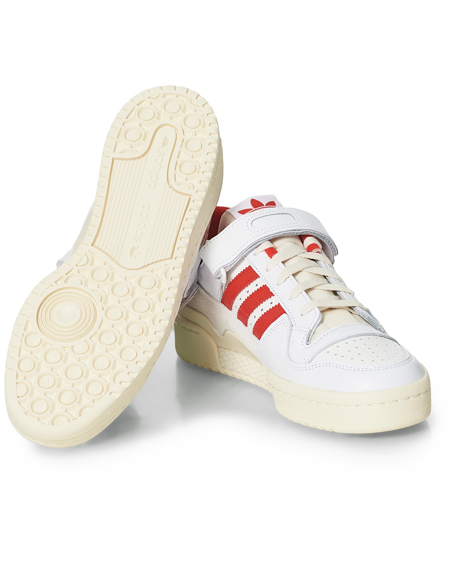 Herren | adidas Originals Forum 84 Low Sneaker White/Red | adidas Originals | Forum 84 Low Sneaker White/Red