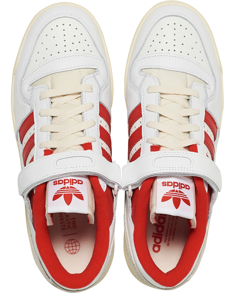 Herren | adidas Originals Forum 84 Low Sneaker White/Red | adidas Originals | Forum 84 Low Sneaker White/Red