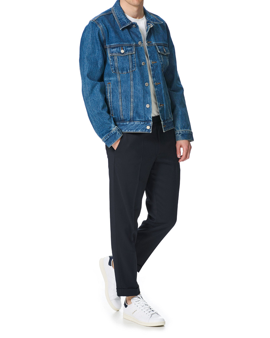 Herren | adidas Originals Stan Smith Sneaker White/Navy | adidas Originals | Stan Smith Sneaker White/Navy