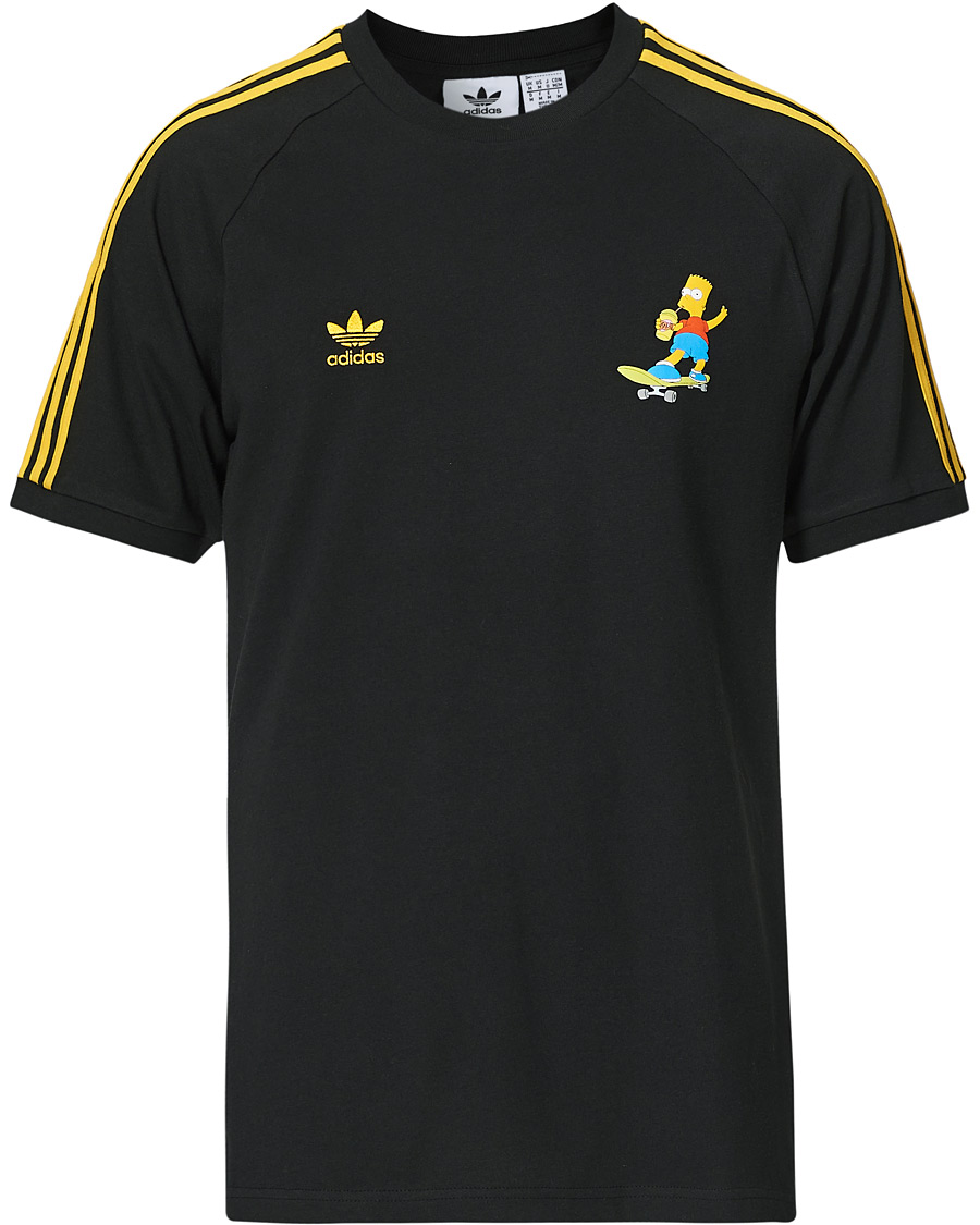 Herren | T-Shirts | adidas Originals | The Simpsons Crew Neck Tee Black