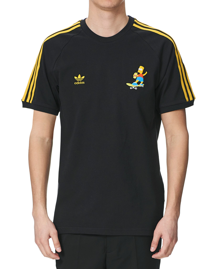 Herren | T-Shirts | adidas Originals | The Simpsons Crew Neck Tee Black