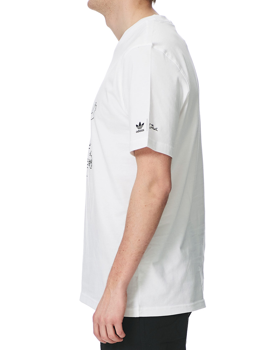 Herren | T-Shirts | adidas Originals | The Simpsons Crew Neck Tee White