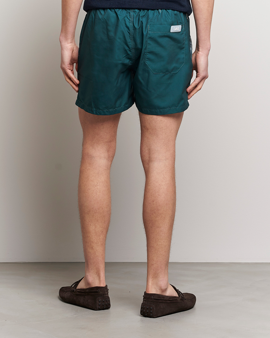 Herren | Badehosen | OAS | Plain Swimshorts Dark Green