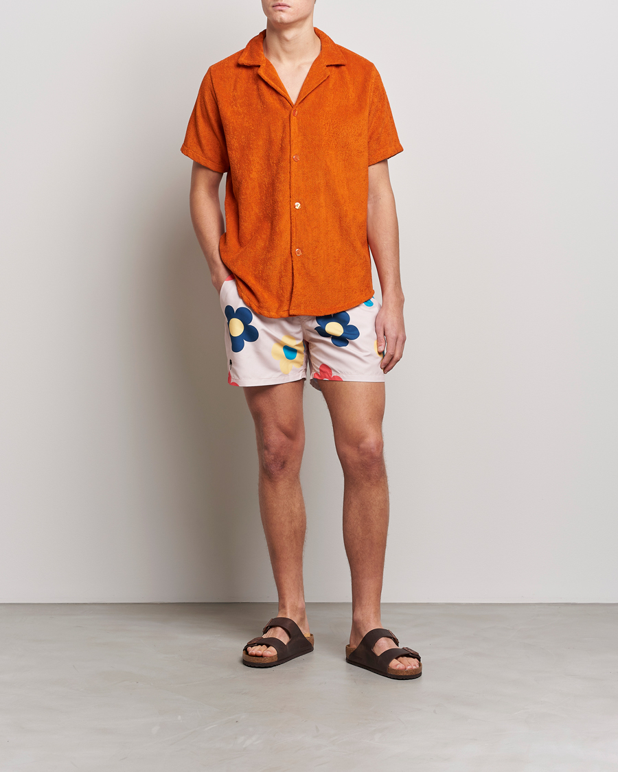 Herren | Hemden | OAS | Terry Cuba Short Sleeve Shirt Terracotta