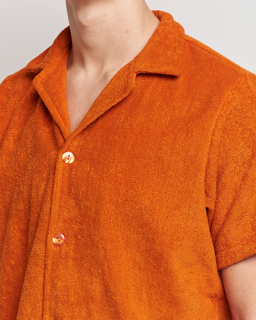 Herren | Hemden | OAS | Terry Cuba Short Sleeve Shirt Terracotta
