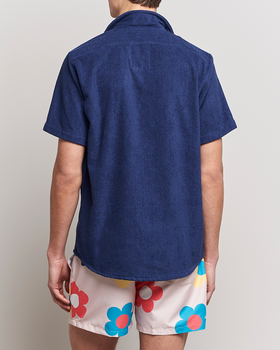 Herren | Hemden | OAS | Terry Cuba Short Sleeve Shirt Navy