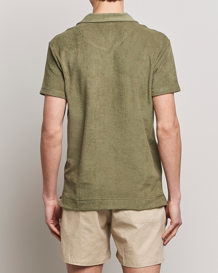 Herren | Poloshirts | OAS | Short Sleeve Terry Polo Khaki