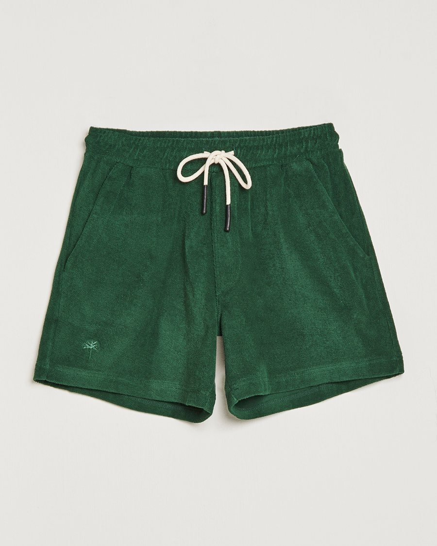Herren | Shorts | OAS | Terry Shorts Green