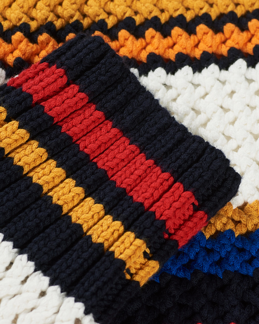 Herren | Pullover | GANT | Open Knit Stripe Crew Neck Multi