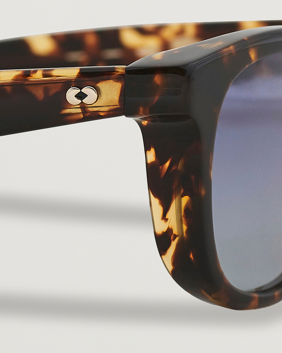 Herren | Garrett Leight Kinney X Sunglasses Tuscan Tortoise/Pool Gradient | Garrett Leight | Kinney X Sunglasses Tuscan Tortoise/Pool Gradient