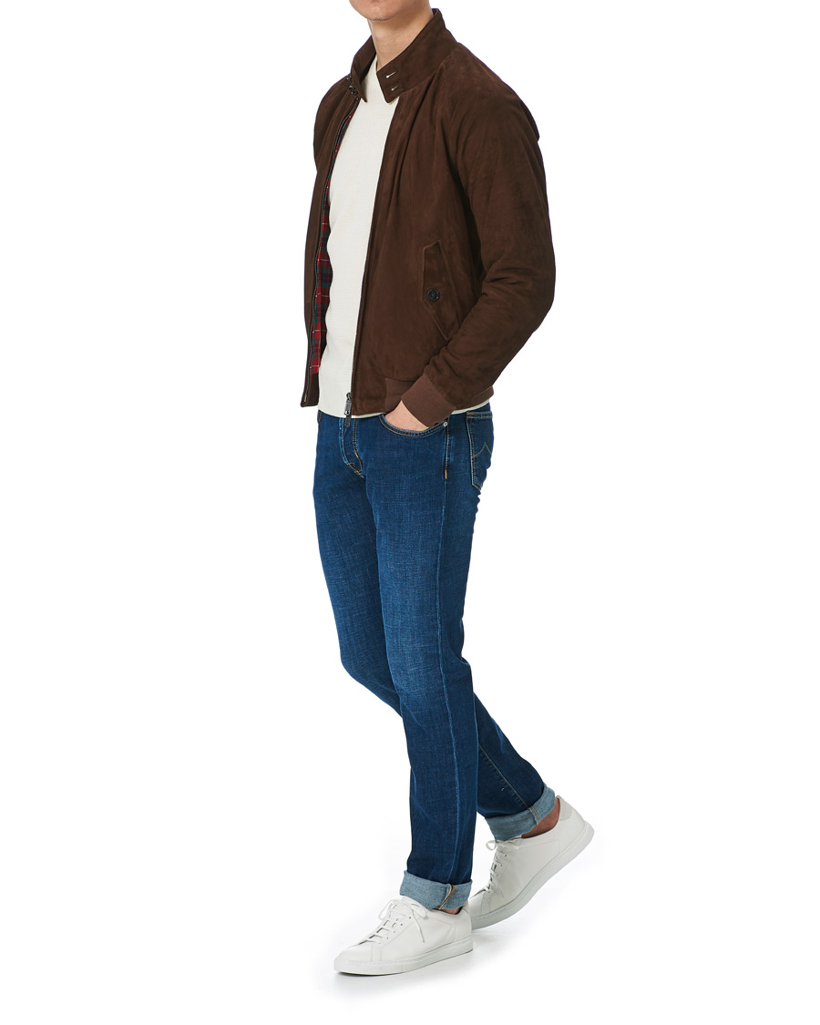 Herren | Jeans | Jacob Cohën | 688 Slim Fit Jeans Mid Blue