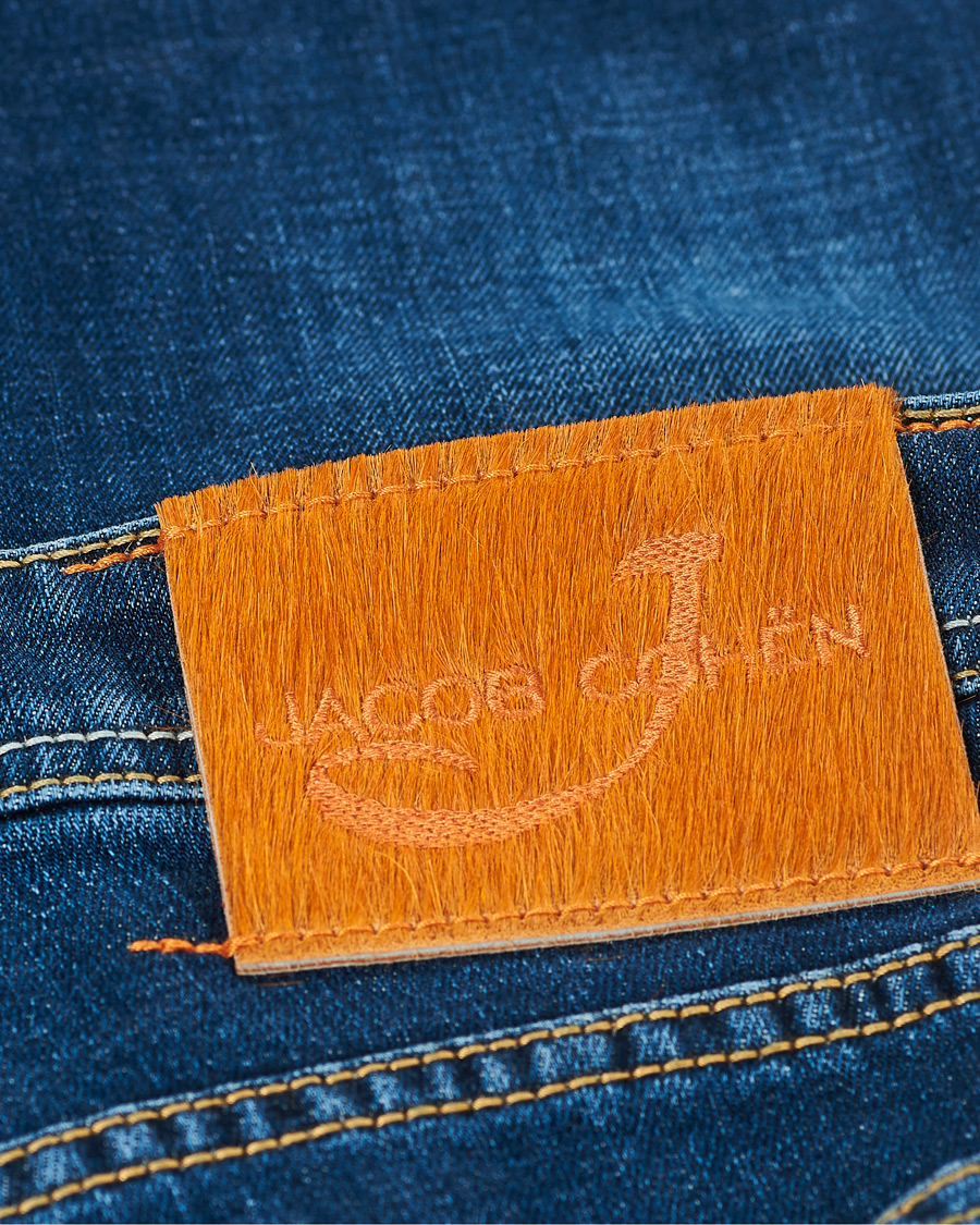 Herren | Jeans | Jacob Cohën | 688 Slim Fit Jeans Mid Blue