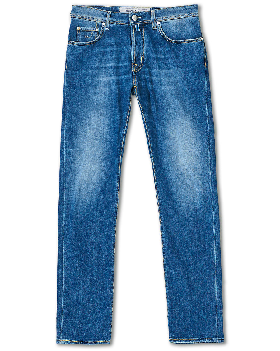 Herren | Jeans | Jacob Cohën | 688 Slim Fit Jeans Light Blue