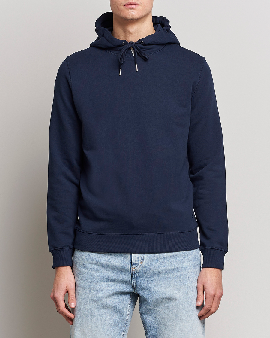 Herren | Pullover | Stenströms | Cotton College Hoodie Navy
