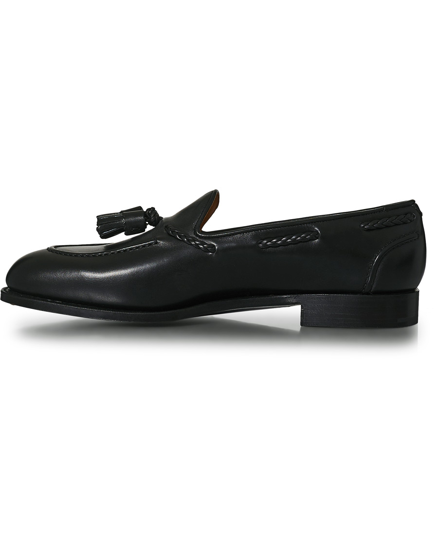 Herren | Edward Green Belgravia Tassel Loafer Black Calf | Edward Green | Belgravia Tassel Loafer Black Calf