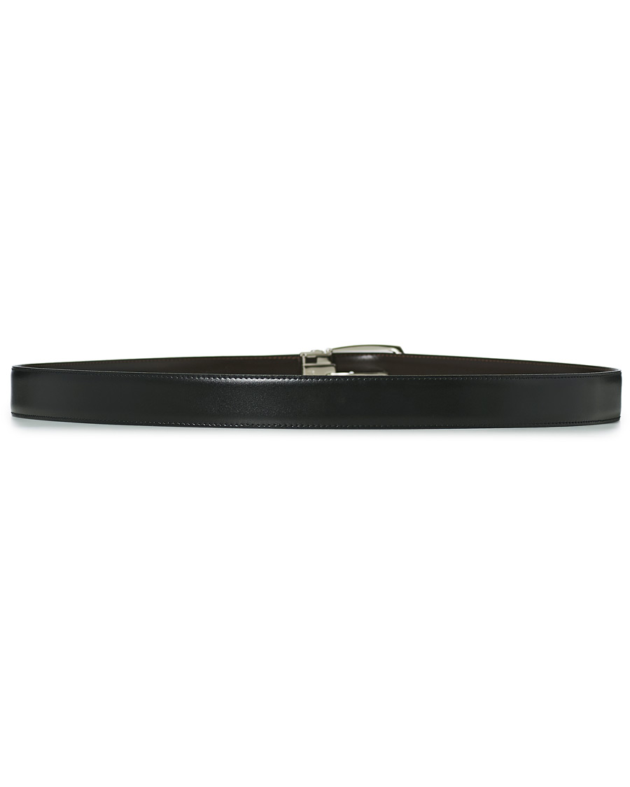 Herren | Montblanc Oblong Horseshoe Buckle 30mm Belt Black | Montblanc | Oblong Horseshoe Buckle 30mm Belt Black