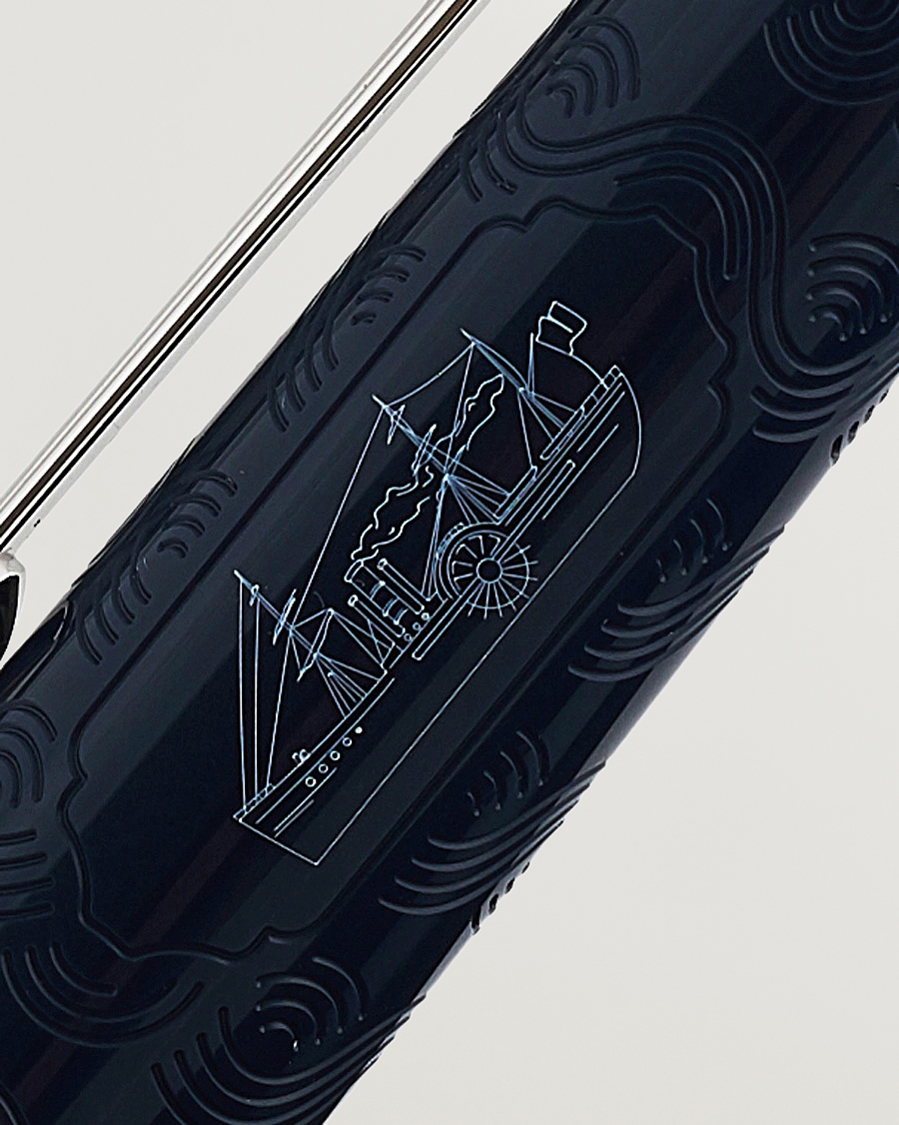 Herren | Montblanc 162 Meisterstück AW80D Rollerball Pen Blue | Montblanc | 162 Meisterstück AW80D Rollerball Pen Blue