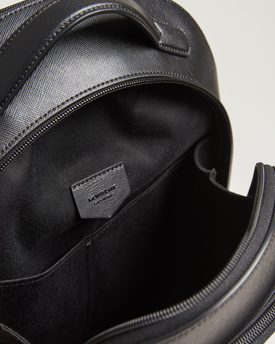 Herren | Montblanc Sartorial Backpack Medium 3 Comp Black | Montblanc | Sartorial Backpack Medium 3 Comp Black