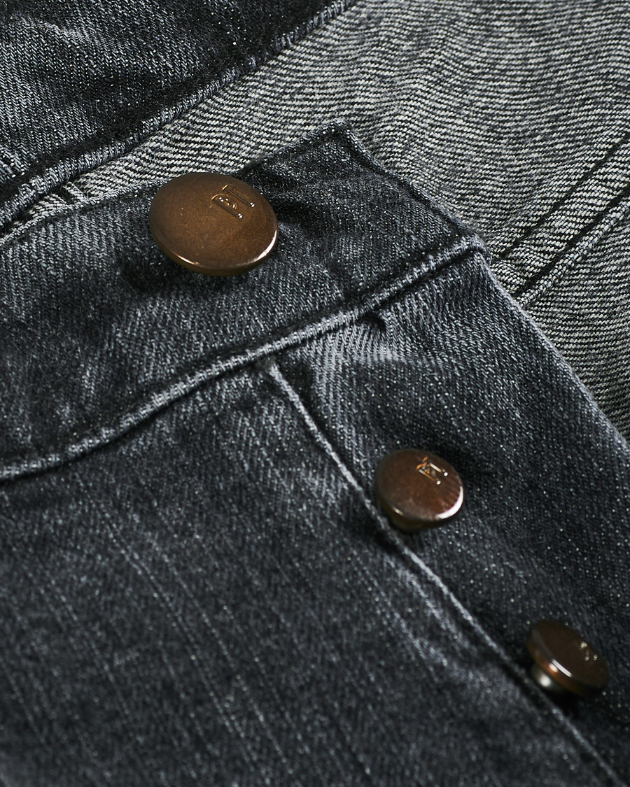 Herren | Jeans | PT01 | Slim Fit Japanese Selvedge Denim Black Wash