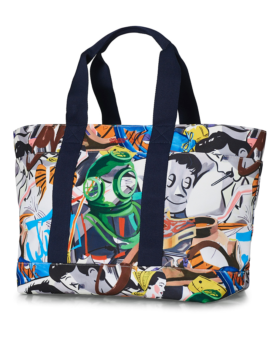 Herren | Orlebar Brown Mason x David Salle Diving Bag Multi | Orlebar Brown | Mason x David Salle Diving Bag Multi