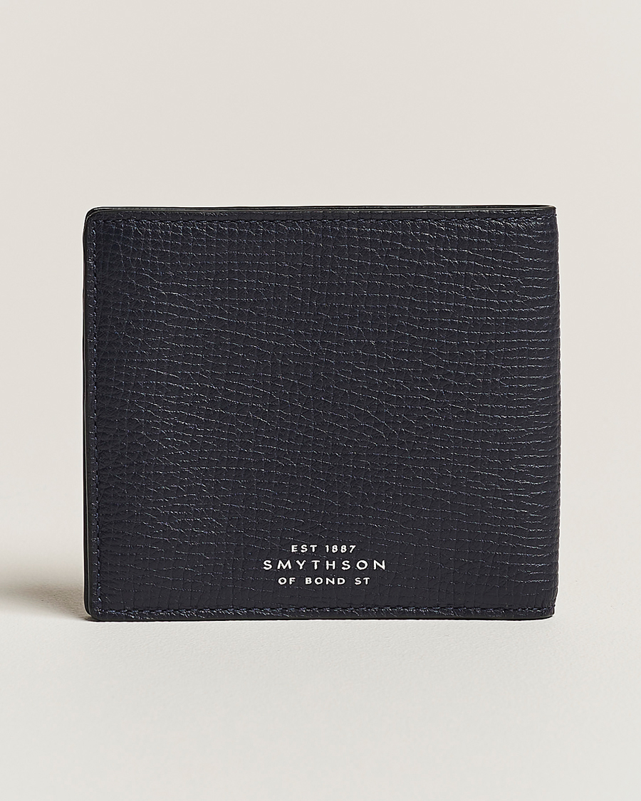 Herren | Smythson Ludlow 6 Card Wallet Navy | Smythson | Ludlow 6 Card Wallet Navy