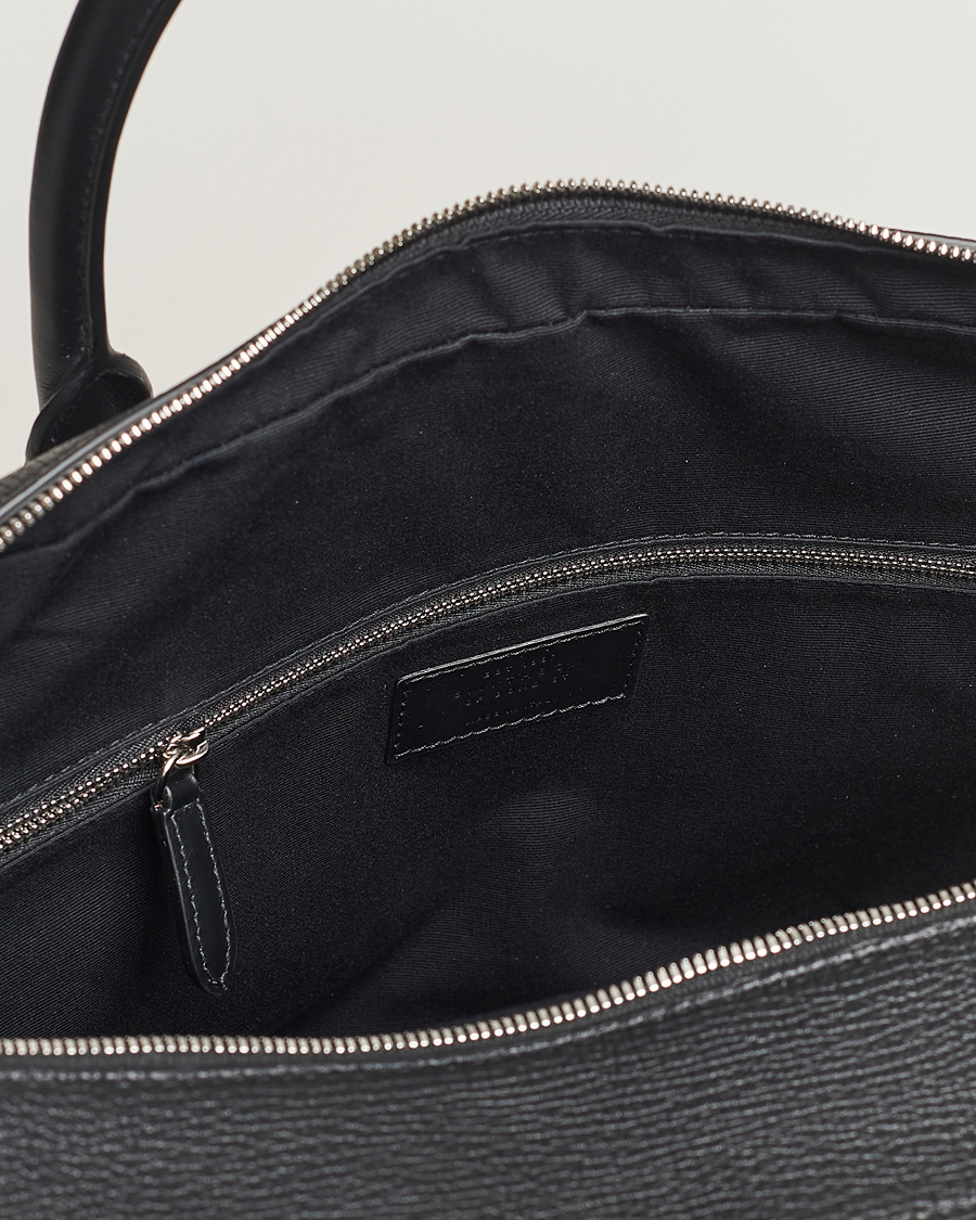 Herren | Taschen | Smythson | Ludlow 48 Hours Travel Bag Black