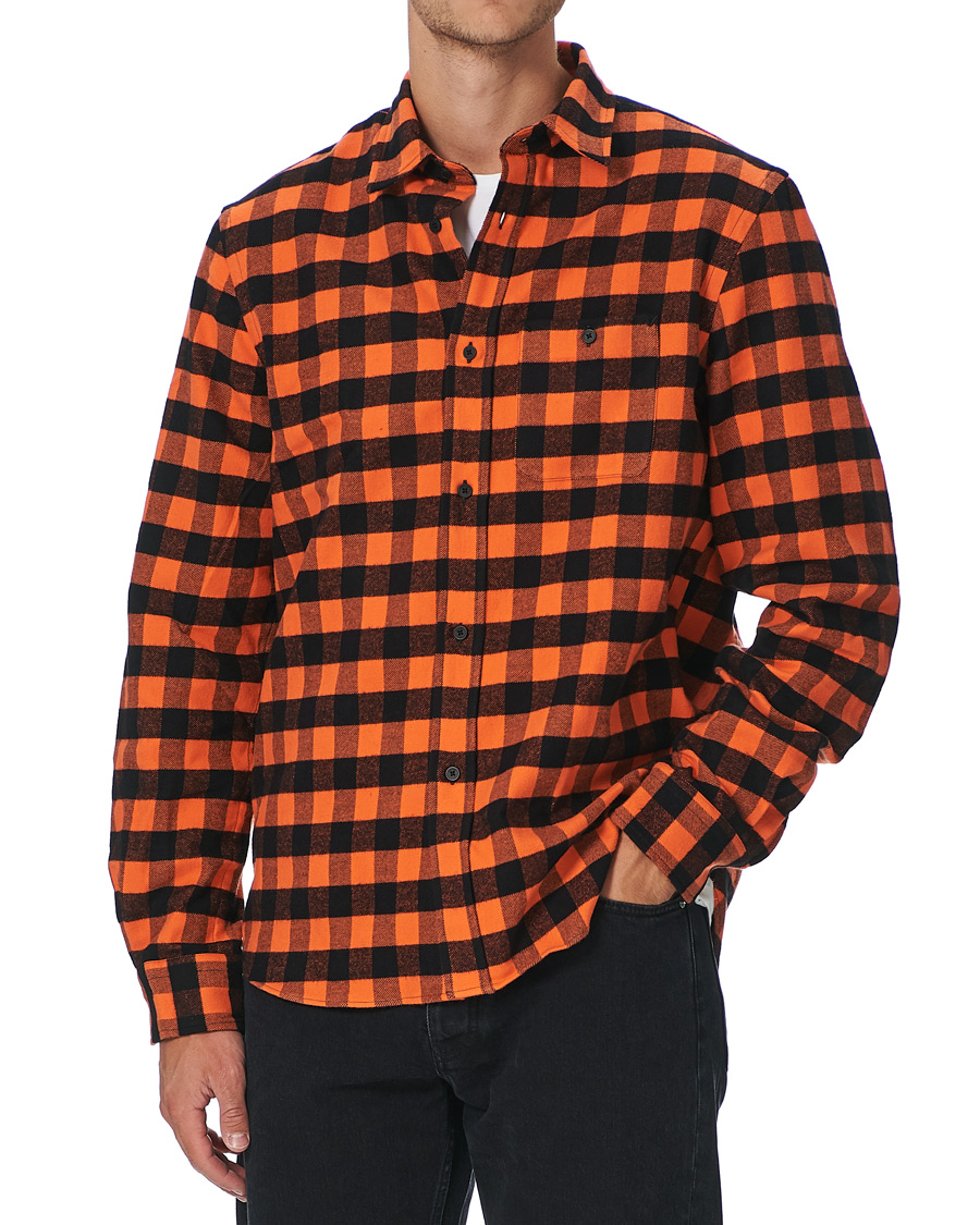 Herren | Hemden | KENZO | Flannel Shirt Orange Check