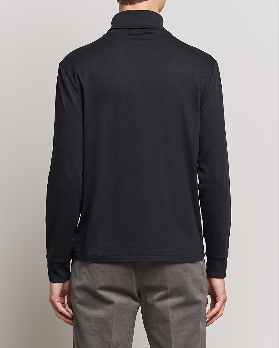 Herren | Pullover | Polo Ralph Lauren | Luxury Pima Cotton Rollneck Black