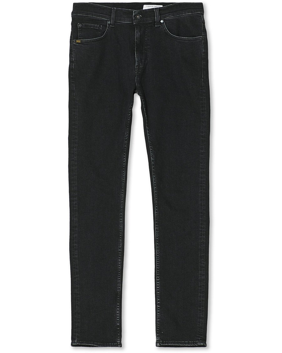 Herren | Jeans | Tiger of Sweden | Leon Superstretch Jeans Black Lead