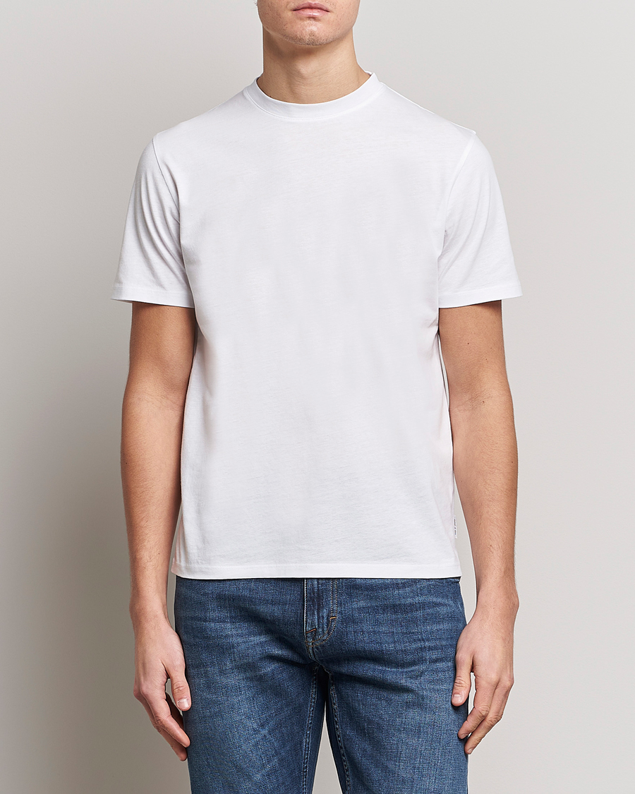 Herren | T-Shirts | Tiger of Sweden | Dillan Cotton Tee Bright White
