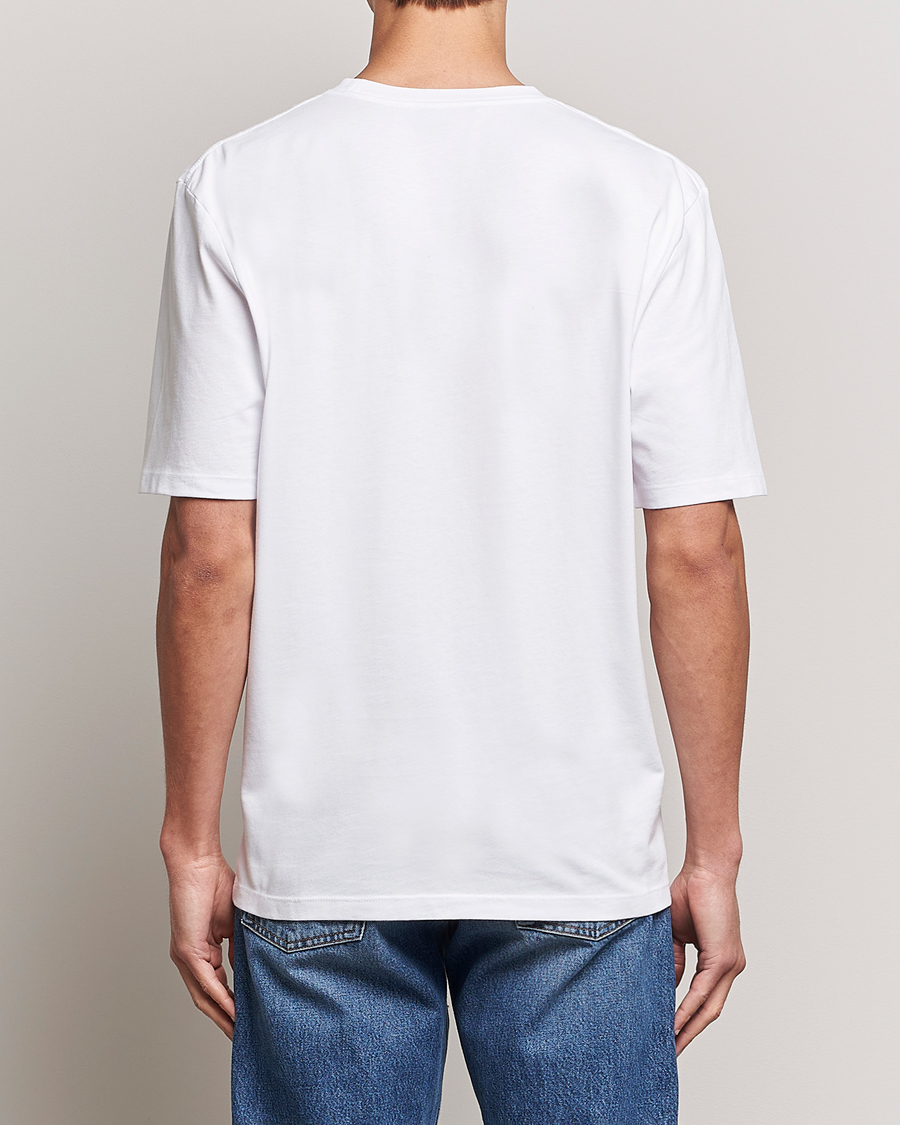 Herren | T-Shirts | Tiger of Sweden | Pro Cotton Logo Tee Bright White