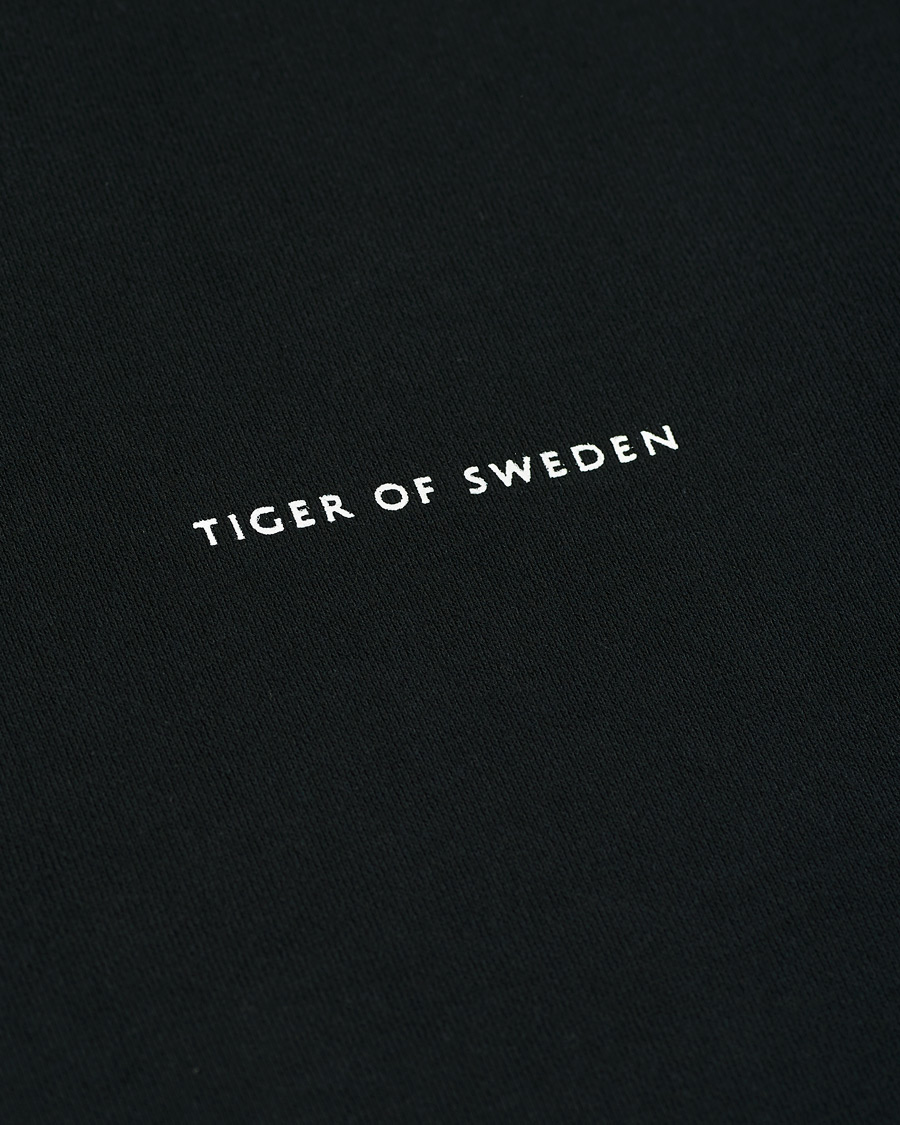 Herren | Pullover | Tiger of Sweden | Dominick Cotton Hoodie Black
