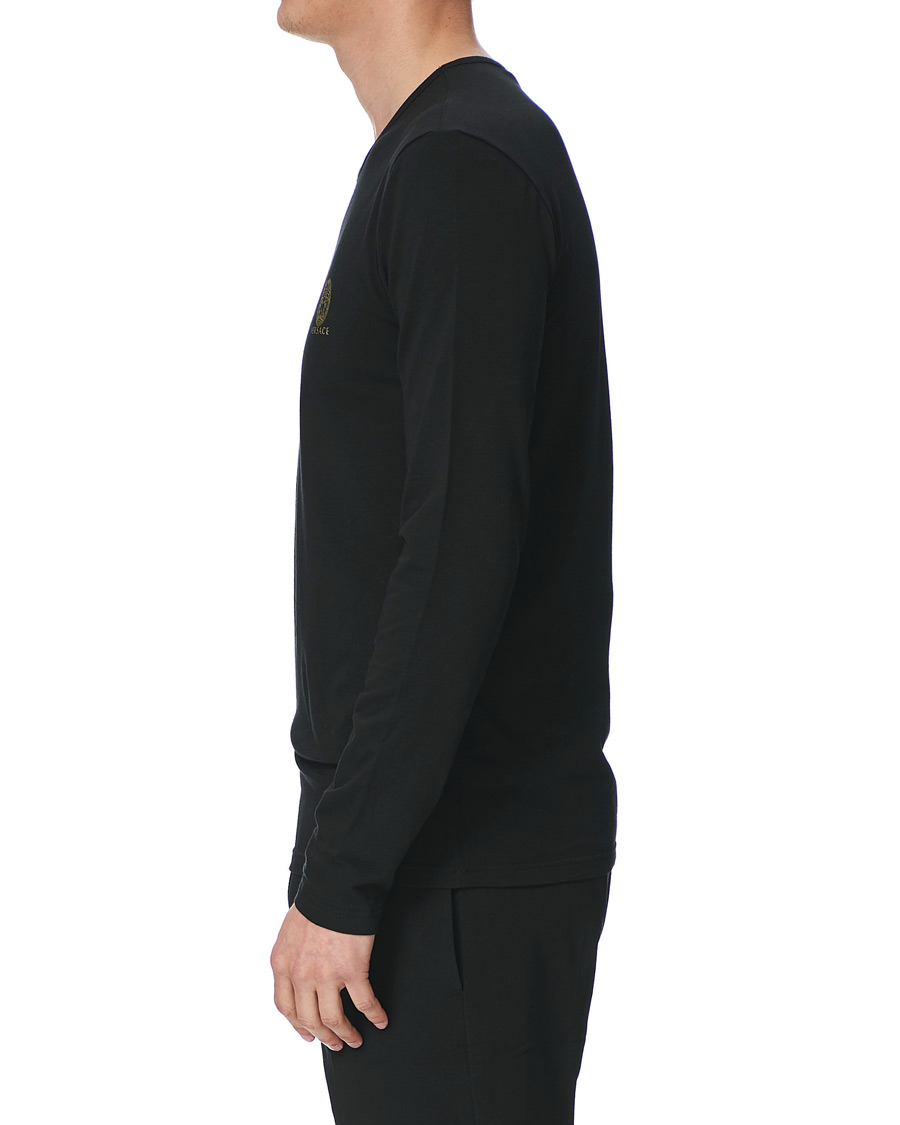 Herren | T-Shirts | Versace | Medusa Long Sleeve Tee Black