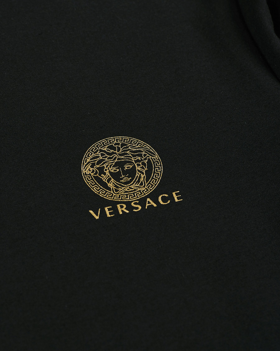Herren | T-Shirts | Versace | Medusa Long Sleeve Tee Black